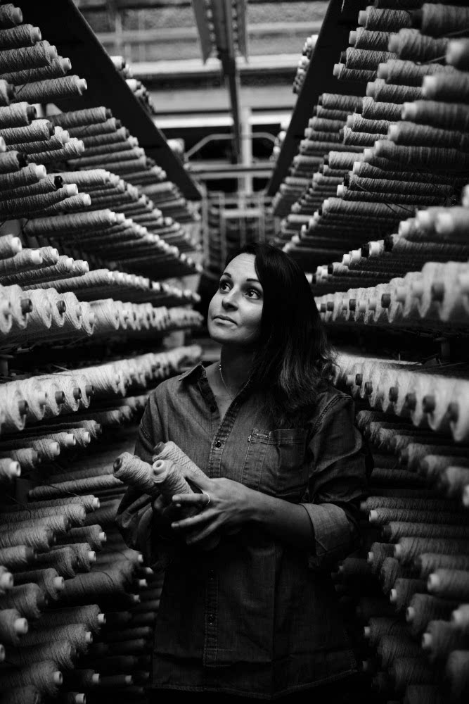 Woman in factory